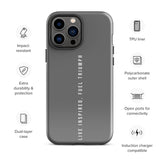 Tough Case for iPhone® / Grey L I F T